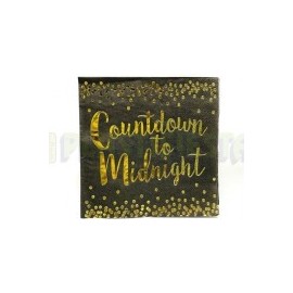 Servilleta lunch Countdown to midnight 16 pz