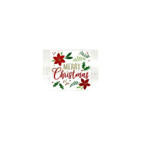 Servilleta lunch Christmas wishes 16 pz