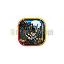 Plato fiesta Batman clasic 6 pz