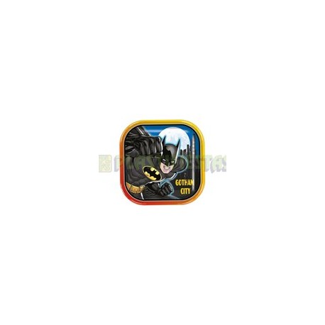 Plato fiesta Batman clasic 6 pz