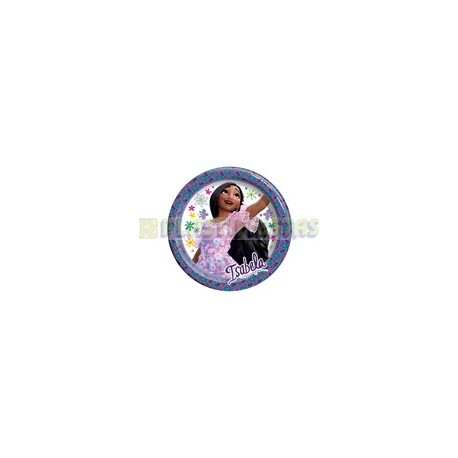 Plato pastelero Encanto Isabela 6 pz