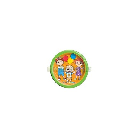Plato pastelero Cocomelon 6pz