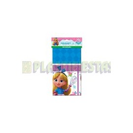 Mantel Alicia wonderland rectangular 1 pz