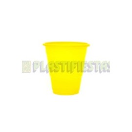 Vaso de plastico 12 oz Amarillo