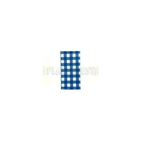 Mantel Cuadros azul rectangular 1 pz