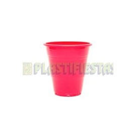 Vaso de plástico 12 oz Magenta 20 pz
