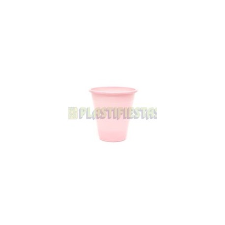 Vaso de plástico 12 oz Rosa 20 pz
