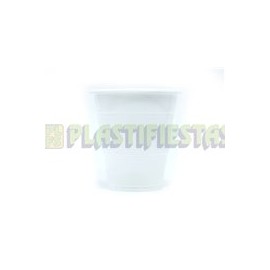 Vaso de plástico 12 oz Blanco 20 pz