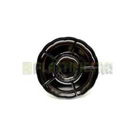 Charola redonda 5 divisiones Negra 1 pz