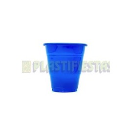 Vaso de plástico 12 oz Azul Rey 20 pz