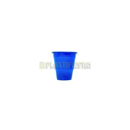 Vaso de plástico 12 oz Azul Rey 20 pz