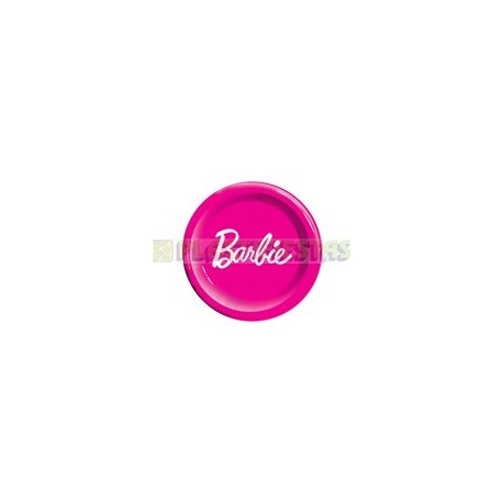 Plato pastelero Barbie 6 pz