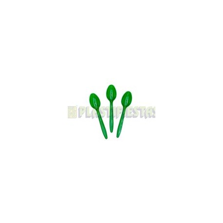 Cuchara Verde bandera 20 pz