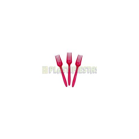 Tenedor Magenta 20 pz