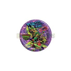 Plato pastelero Tortugas Ninja 6 pz
