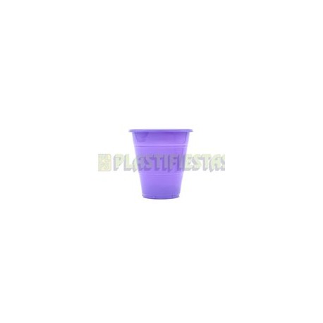 Vaso de plástico 12 oz Lavanda 20 pz