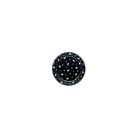 Plato pastelero Grad stars & birretes 8 pz