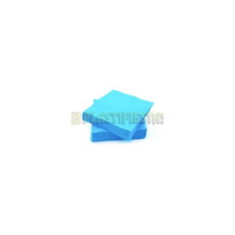 Servilleta coctel Azul caribe 50 pz