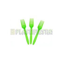Tenedor Verde kiwi 20 pz