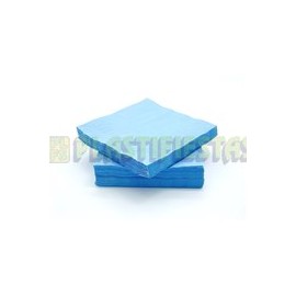 Servilleta Cóctel Azul cielo 50 pz