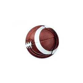 Plato pastelero Football party 8 pz
