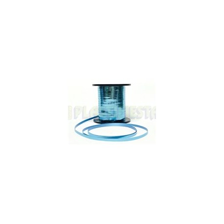 Curling metálico Azul cielo 1 pz