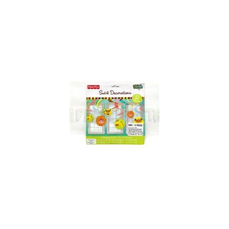 Adorno espiral Welcome baby (FP) 12 pz