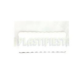 Base rectángular 15 x 35 Blanca 1 pz