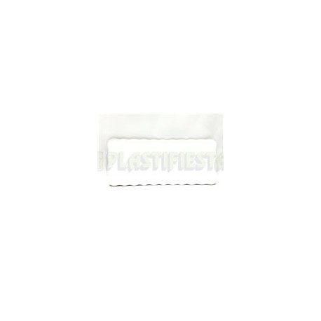 Base rectángular 15 x 35 Blanca 1 pz