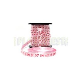 Curling decorado Animalitos rosa 1 pz