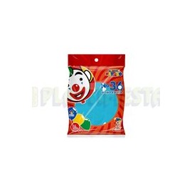 Globo de látex No. 36 sólido Azul bebé 3 pz