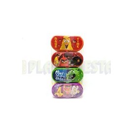 Lapicera de plástico Angry birds 8 pz