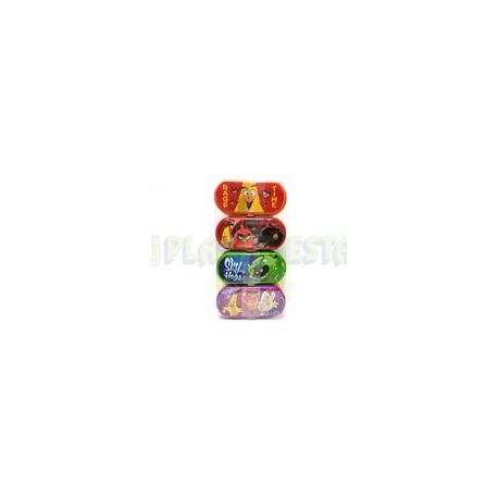 Lapicera de plástico Angry birds 8 pz