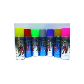 Espuma en aerosol "Luvia de Nieve" blanca 260 ml con 24pz