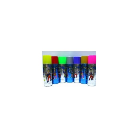 Espuma en aerosol "Luvia de Nieve" blanca 260 ml con 24pz