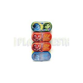 Lapicera de plástico Intensamente 8 pz