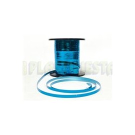 Curling metálico Azul turquesa 1 pz