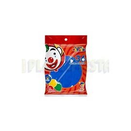 Globo de látex No. 36 sólido Azul rey 3 pz