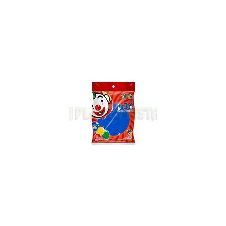 Globo de látex No. 36 sólido Azul rey 3 pz