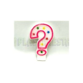 Vela estrellas rosa ? 1 pz