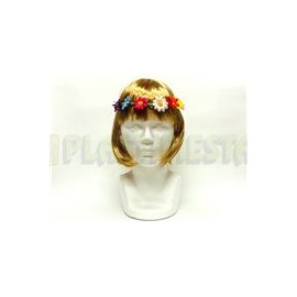 Corona flores colores 1 pz