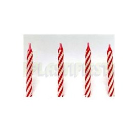 Vela caramelo COLORES 24 pz