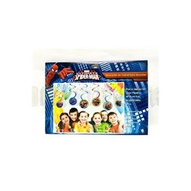Adorno espiral Spiderman Ultimate 8 pz