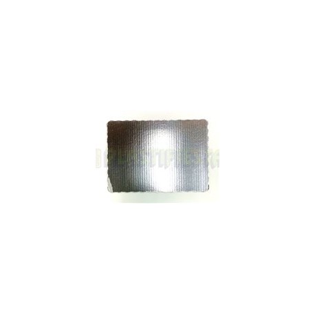 Base rectángular 25 x 35 doble corrugado Plata 1 pz