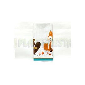 Mantel Woodland animals rectangular 1 pz