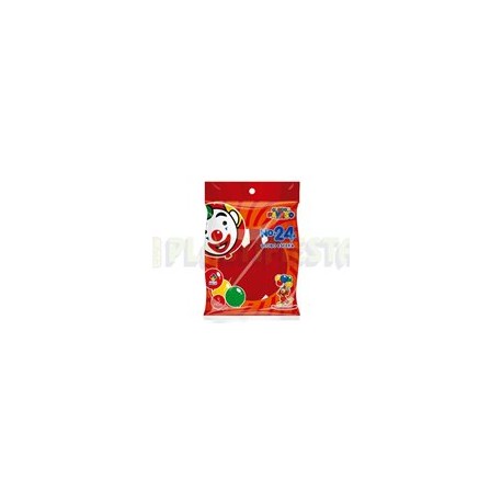 Globo de látex No. 24 Rojo cereza 3 pz