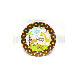 Plato fiesta Welcome baby (FP) 8 pz