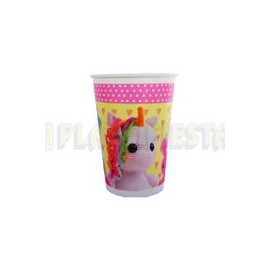 Vaso Bebé unicornio 6 pz