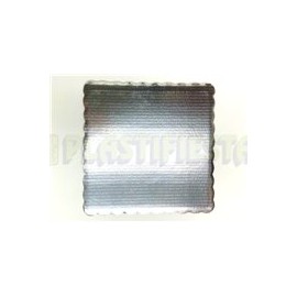 Base rectángular 33 x 33 doble corrugado Plata 1 pz