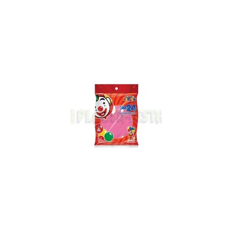 Globo de látex No. 24 Rosa 3 pz